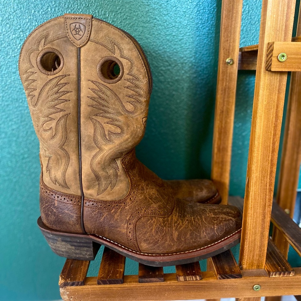 Mens Ariat Cowboy Boots Size 11EE
